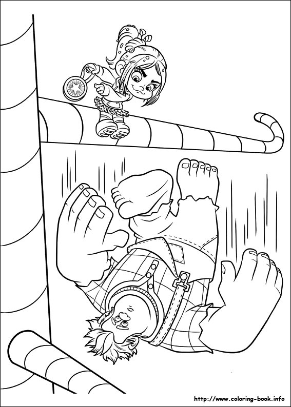 Dibujo para colorear: Wreck-It Ralph (Películas de animación) #130549 - Dibujos para Colorear e Imprimir Gratis