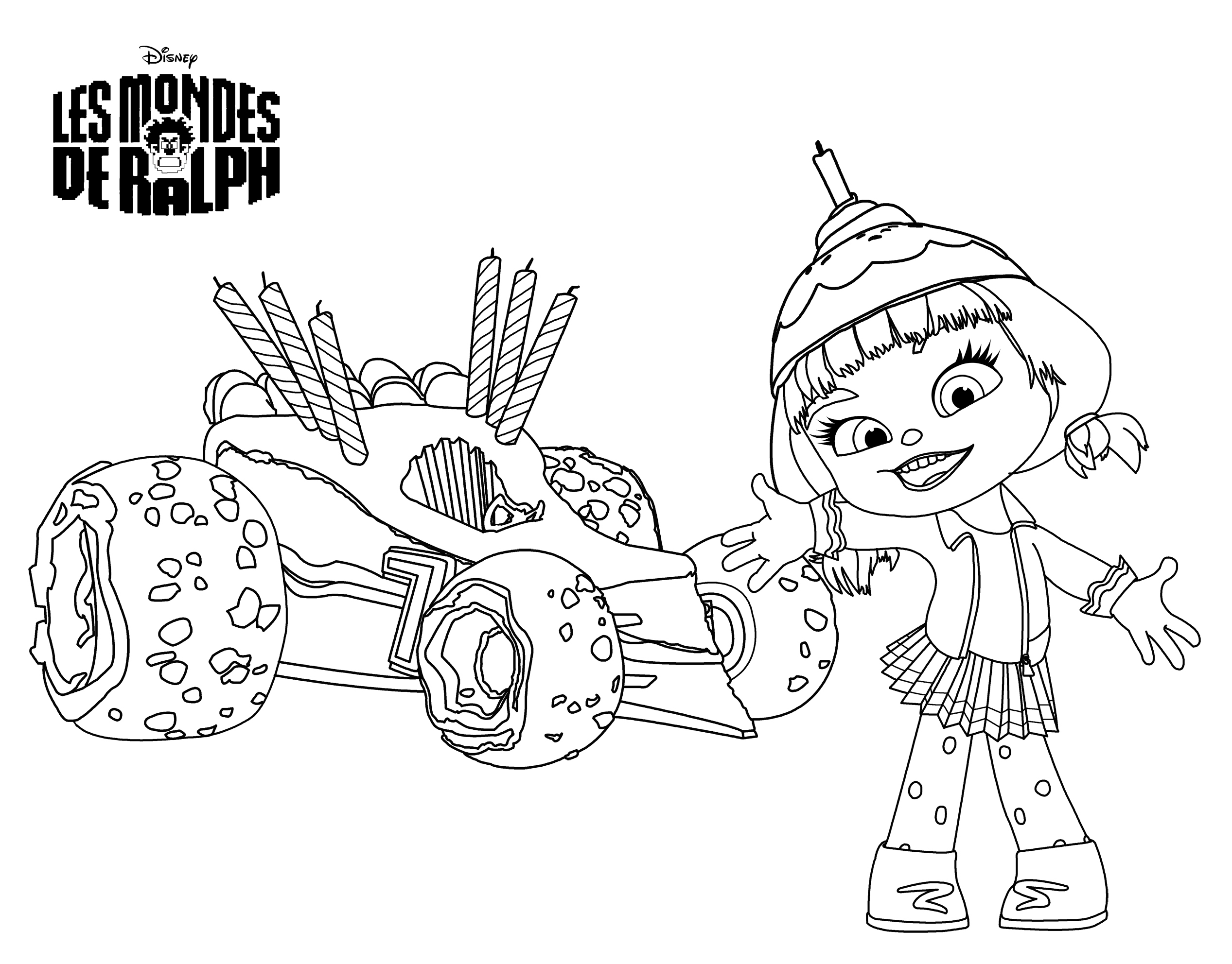 Dibujo para colorear: Wreck-It Ralph (Películas de animación) #130657 - Dibujos para Colorear e Imprimir Gratis