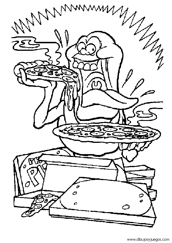 Dibujo para colorear: Ghostbusters (Películas) #134253 - Dibujos para Colorear e Imprimir Gratis
