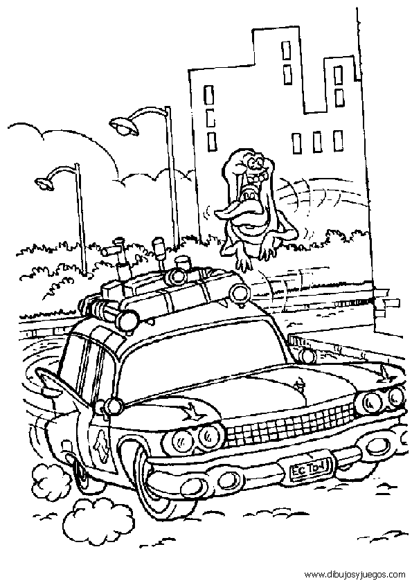 Dibujo para colorear: Ghostbusters (Películas) #134255 - Dibujos para Colorear e Imprimir Gratis
