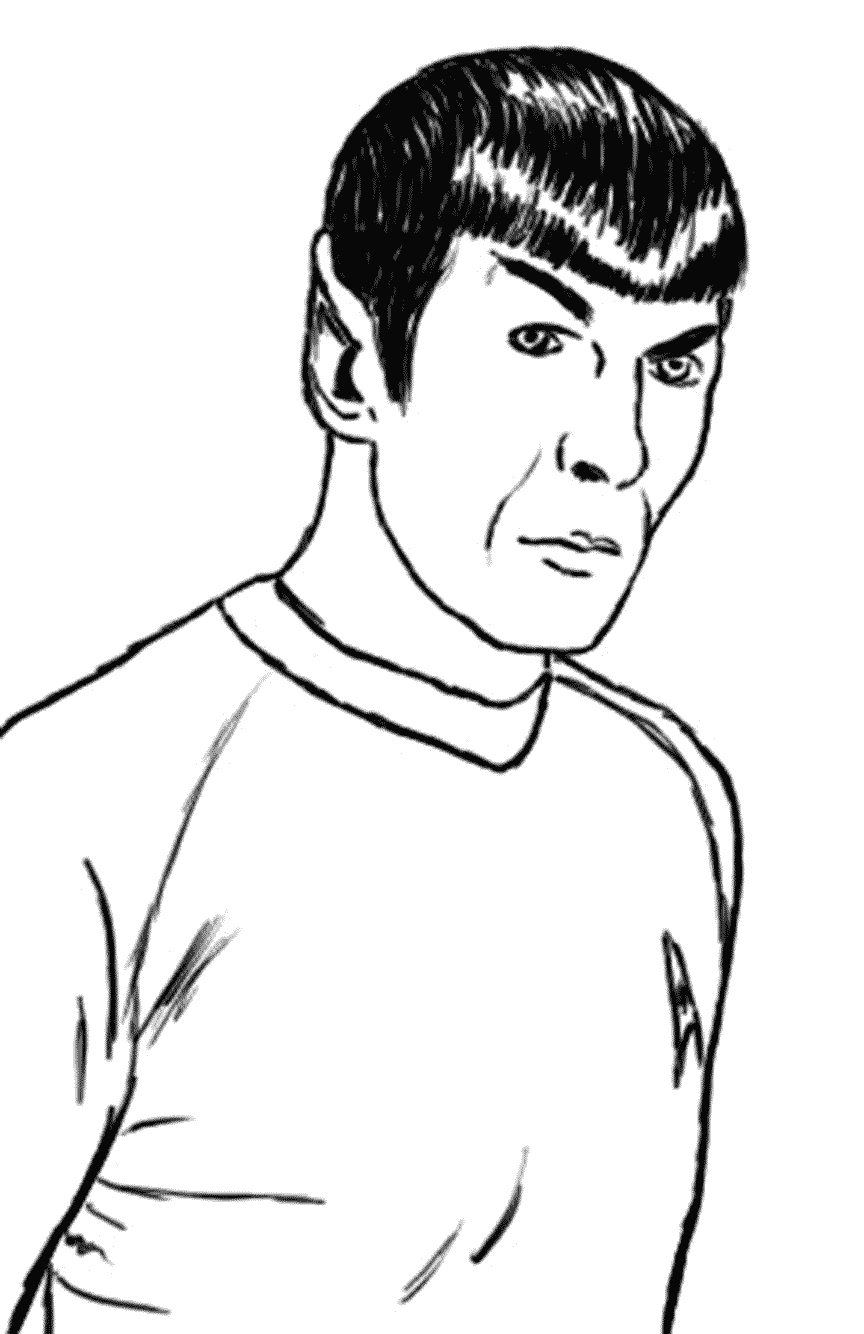 Dibujo para colorear: Star Trek (Películas) #70133 - Dibujos para Colorear e Imprimir Gratis