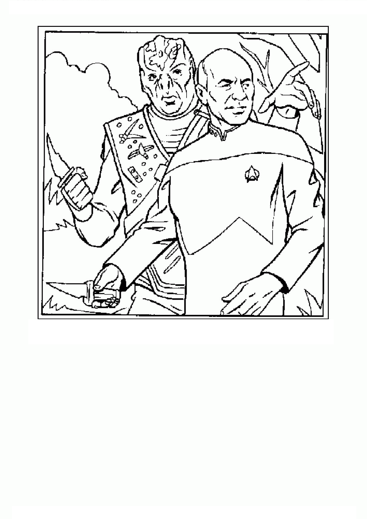 Dibujo para colorear: Star Trek (Películas) #70147 - Dibujos para Colorear e Imprimir Gratis
