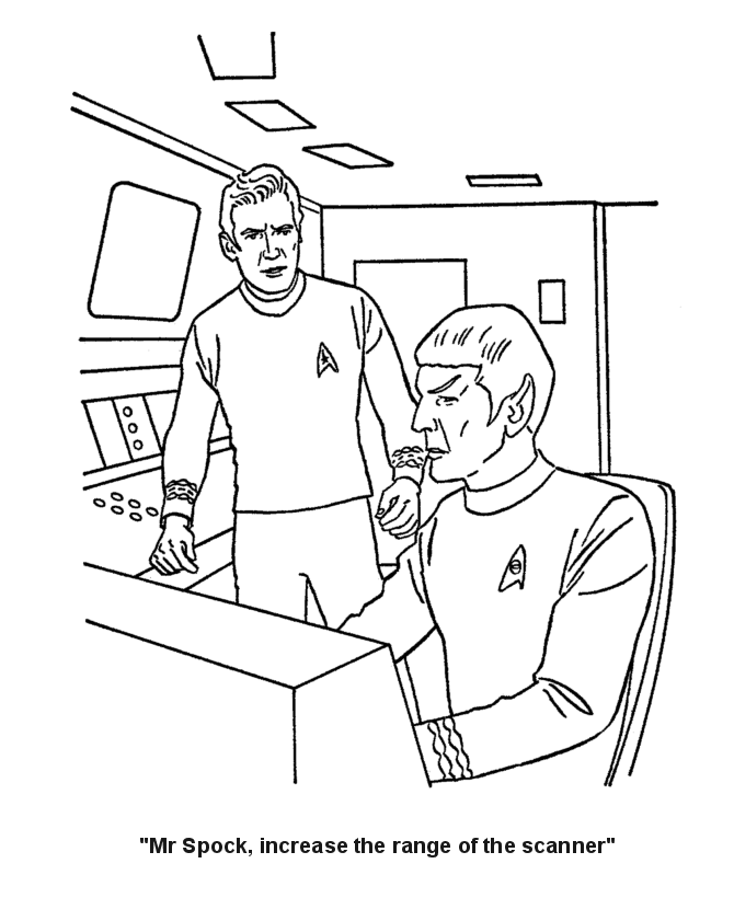 Dibujo para colorear: Star Trek (Películas) #70174 - Dibujos para Colorear e Imprimir Gratis