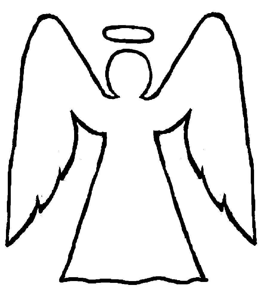 Dibujo para colorear: Angel (Personajes) #86248 - Dibujos para Colorear e Imprimir Gratis