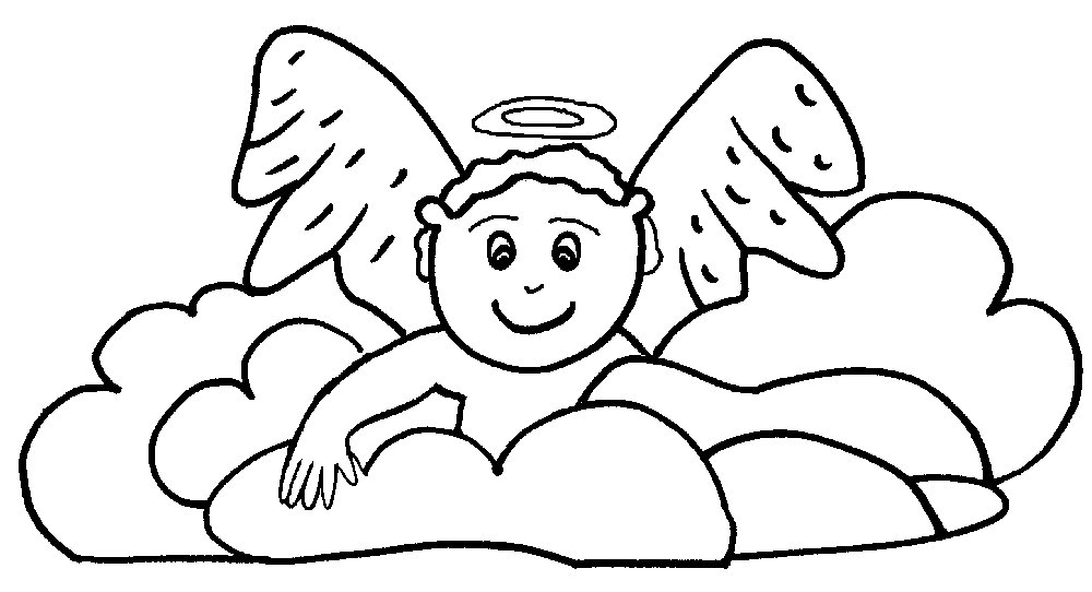 Dibujo para colorear: Angel (Personajes) #86373 - Dibujos para Colorear e Imprimir Gratis