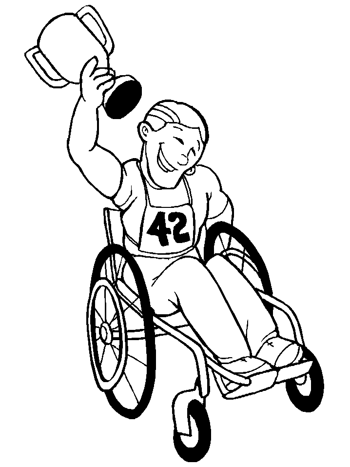 Dibujo para colorear: Discapacitado (Personajes) #98417 - Dibujos para Colorear e Imprimir Gratis