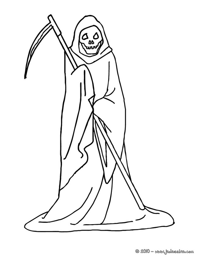Dibujo para colorear: Esqueleto (Personajes) #147533 - Dibujos para Colorear e Imprimir Gratis