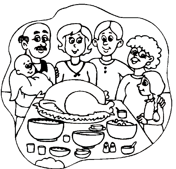 Dibujo para colorear: Familia (Personajes) #95123 - Dibujos para Colorear e Imprimir Gratis