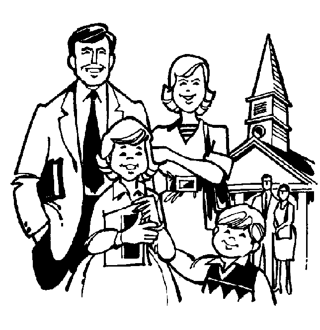 Dibujo para colorear: Familia (Personajes) #95163 - Dibujos para Colorear e Imprimir Gratis