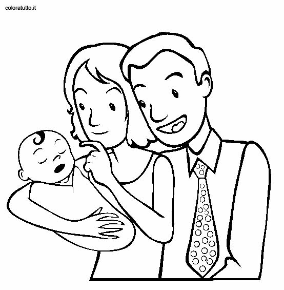 Dibujo para colorear: Familia (Personajes) #95239 - Dibujos para Colorear e Imprimir Gratis