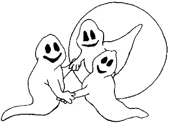 Dibujo para colorear: Fantasma (Personajes) #95436 - Dibujos para Colorear e Imprimir Gratis