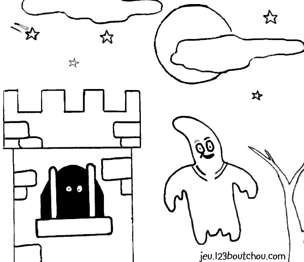 Dibujo para colorear: Fantasma (Personajes) #95574 - Dibujos para Colorear e Imprimir Gratis