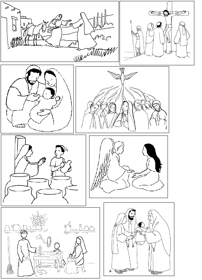 Dibujo para colorear: Jesús (Personajes) #99148 - Dibujos para Colorear e Imprimir Gratis