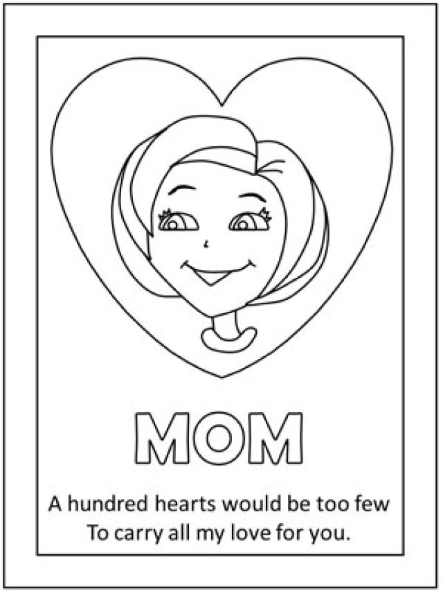 Dibujo para colorear: Mamá (Personajes) #101177 - Dibujos para Colorear e Imprimir Gratis