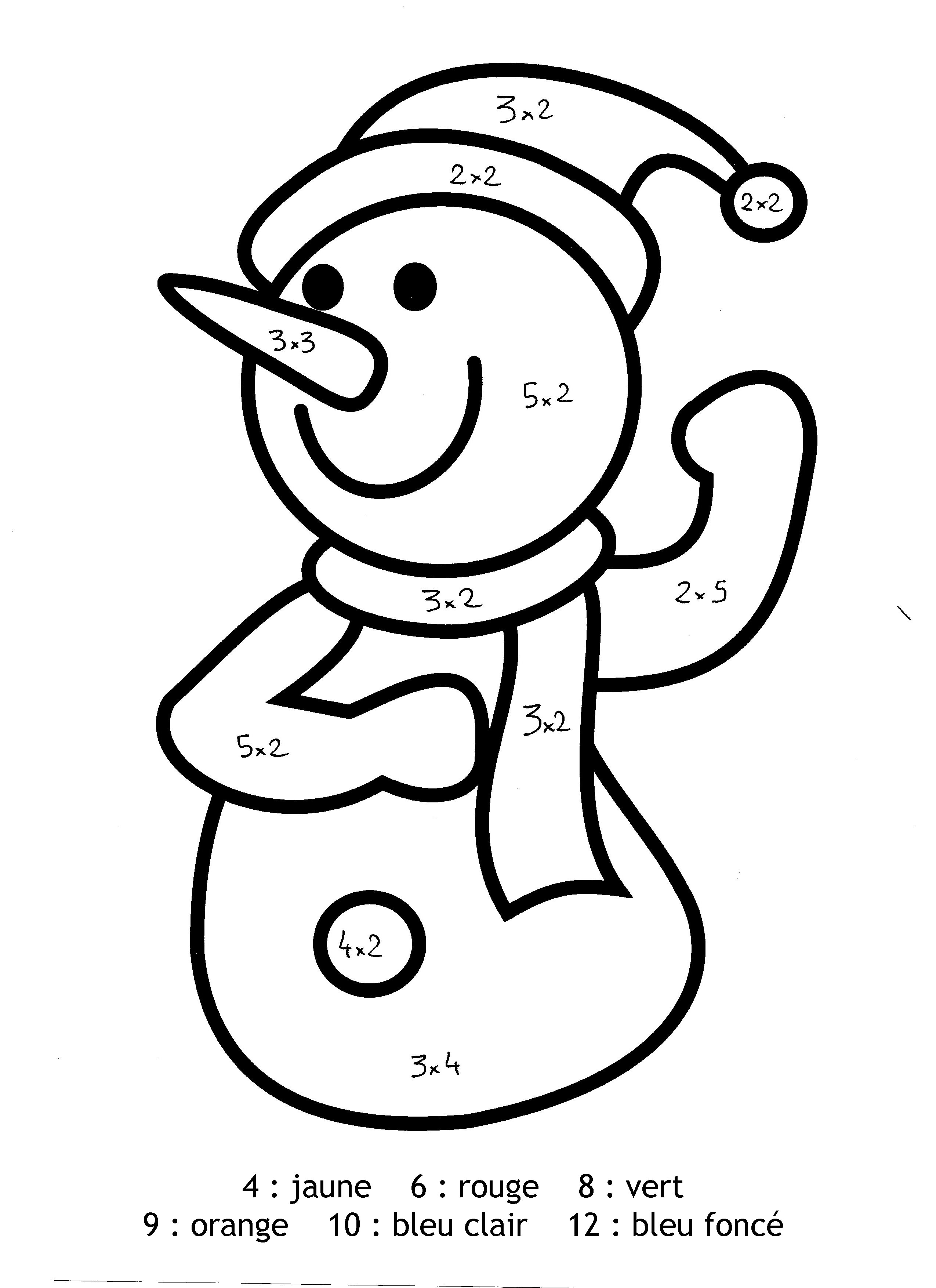 Dibujo para colorear: Muñeco de nieve (Personajes) #89187 - Dibujos para Colorear e Imprimir Gratis