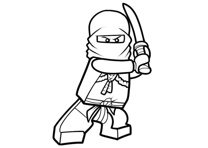 Dibujo para colorear: Ninja (Personajes) #147926 - Dibujos para Colorear e Imprimir Gratis