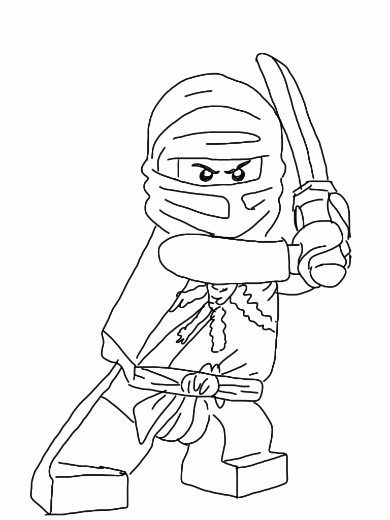 Dibujo para colorear: Ninja (Personajes) #148030 - Dibujos para Colorear e Imprimir Gratis