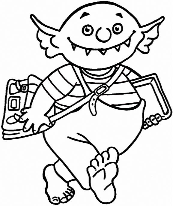 Dibujo para colorear: Ogro (Personajes) #102832 - Dibujos para Colorear e Imprimir Gratis
