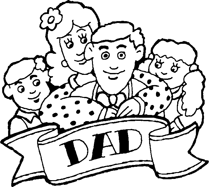Dibujo para colorear: Papá (Personajes) #103706 - Dibujos para Colorear e Imprimir Gratis