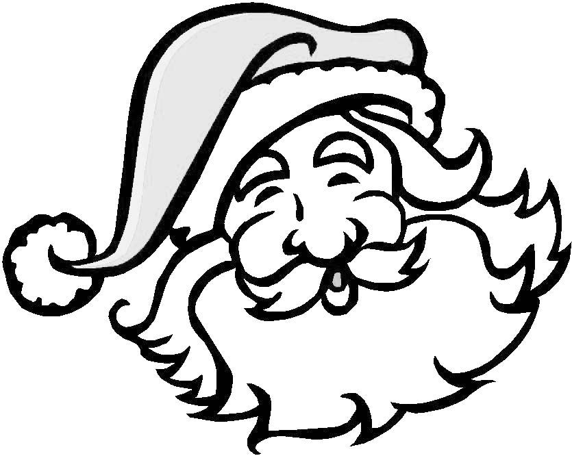 Dibujo para colorear: Papá Noel (Personajes) #104777 - Dibujos para Colorear e Imprimir Gratis