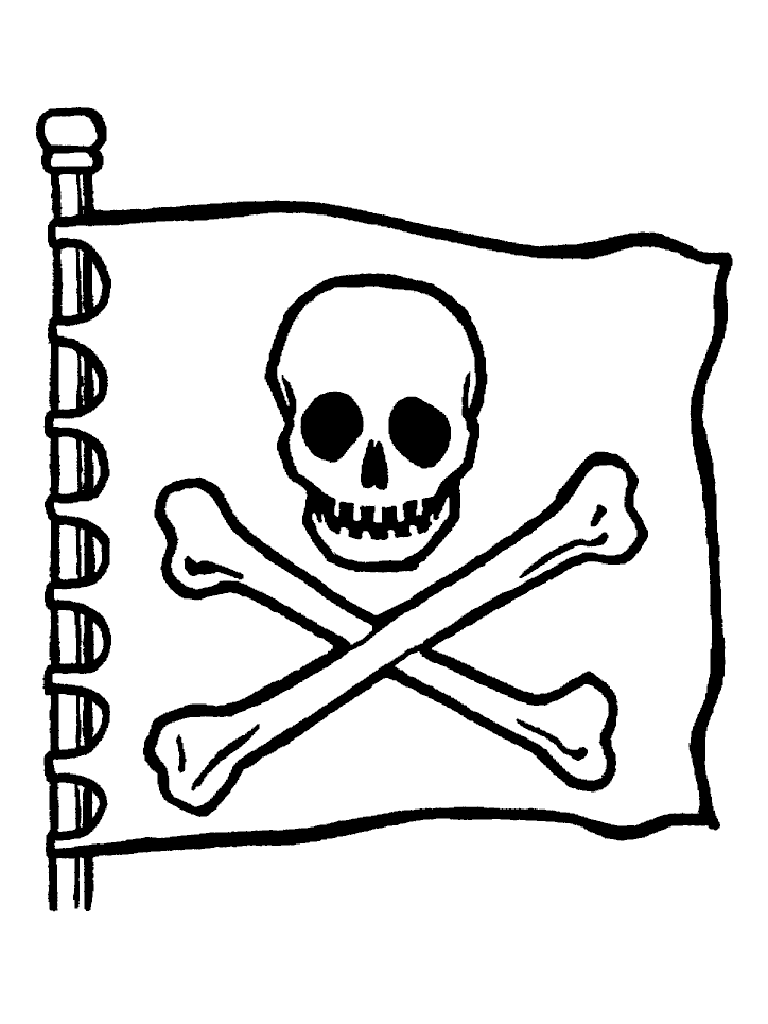 Dibujo para colorear: Pirata (Personajes) #105148 - Dibujos para Colorear e Imprimir Gratis