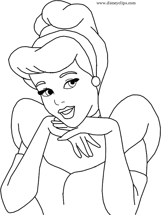 Dibujo para colorear: Princesa (Personajes) #85232 - Dibujos para Colorear e Imprimir Gratis