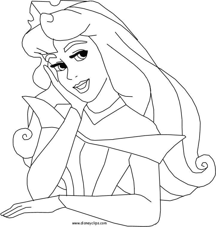 Dibujo para colorear: Princesa (Personajes) #85260 - Dibujos para Colorear e Imprimir Gratis