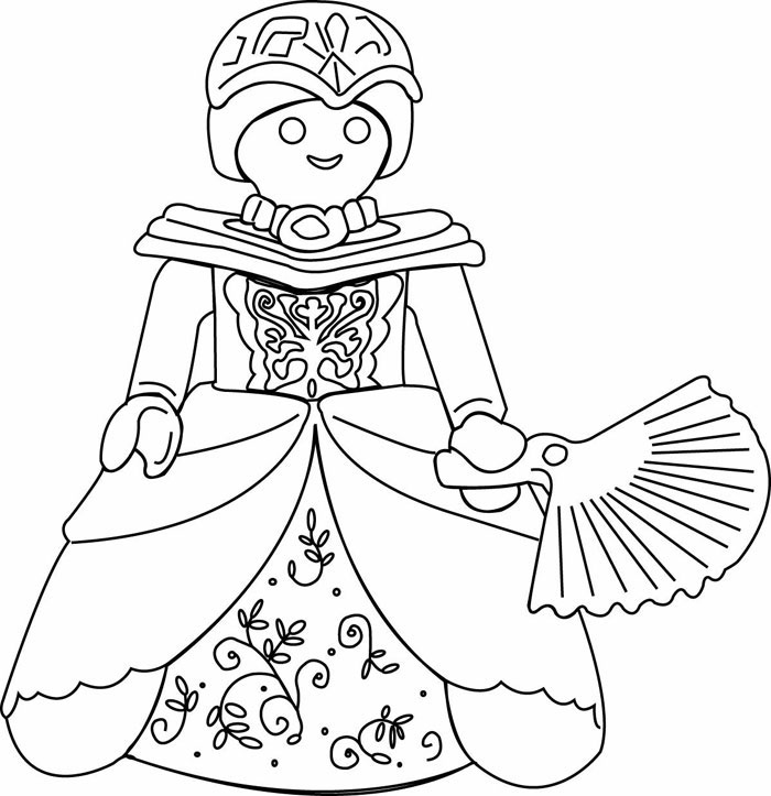 Dibujo para colorear: Princesa (Personajes) #85261 - Dibujos para Colorear e Imprimir Gratis