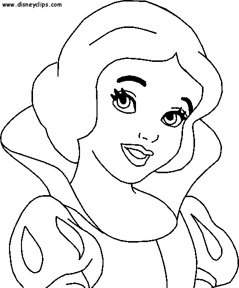 Dibujo para colorear: Princesa (Personajes) #85497 - Dibujos para Colorear e Imprimir Gratis