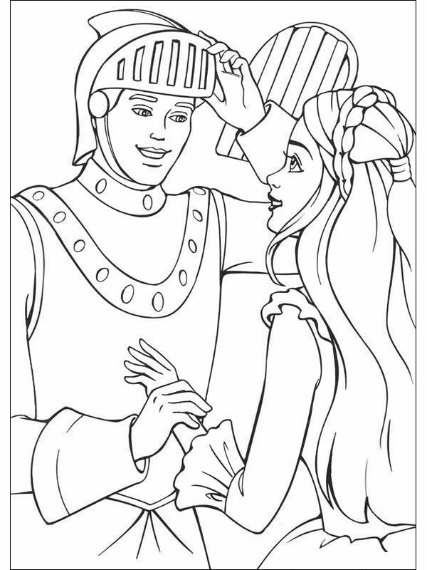 Dibujo para colorear: Príncipe (Personajes) #106150 - Dibujos para Colorear e Imprimir Gratis