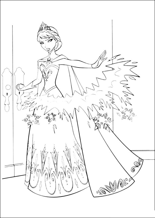 Dibujo para colorear: Reina (Personajes) #106529 - Dibujos para Colorear e Imprimir Gratis