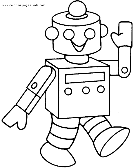 Dibujo para colorear: Robot (Personajes) #106564 - Dibujos para Colorear e Imprimir Gratis