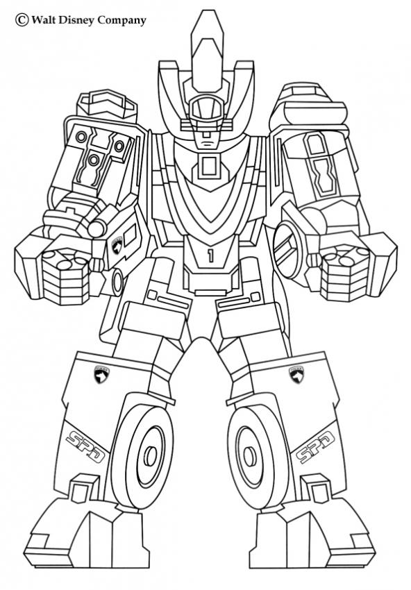 Dibujo para colorear: Robot (Personajes) #106575 - Dibujos para Colorear e Imprimir Gratis