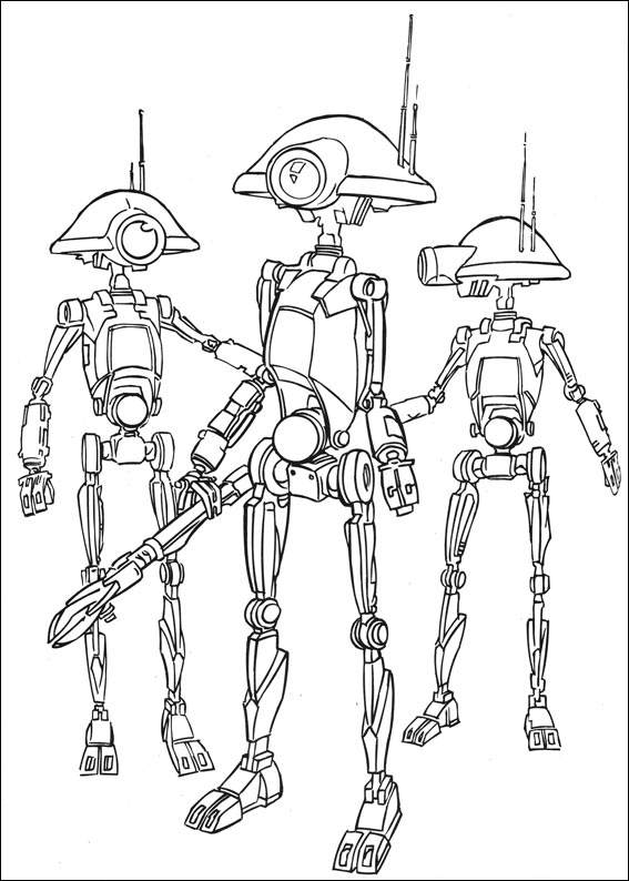 Dibujo para colorear: Robot (Personajes) #106899 - Dibujos para Colorear e Imprimir Gratis