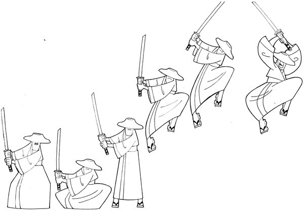 Dibujo para colorear: Samurai (Personajes) #107367 - Dibujos para Colorear e Imprimir Gratis