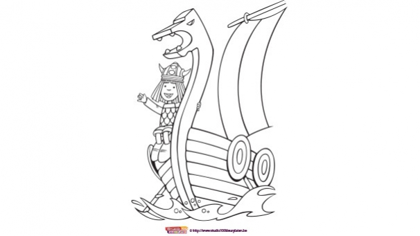 Dibujo para colorear: Vikingo (Personajes) #149408 - Dibujos para Colorear e Imprimir Gratis