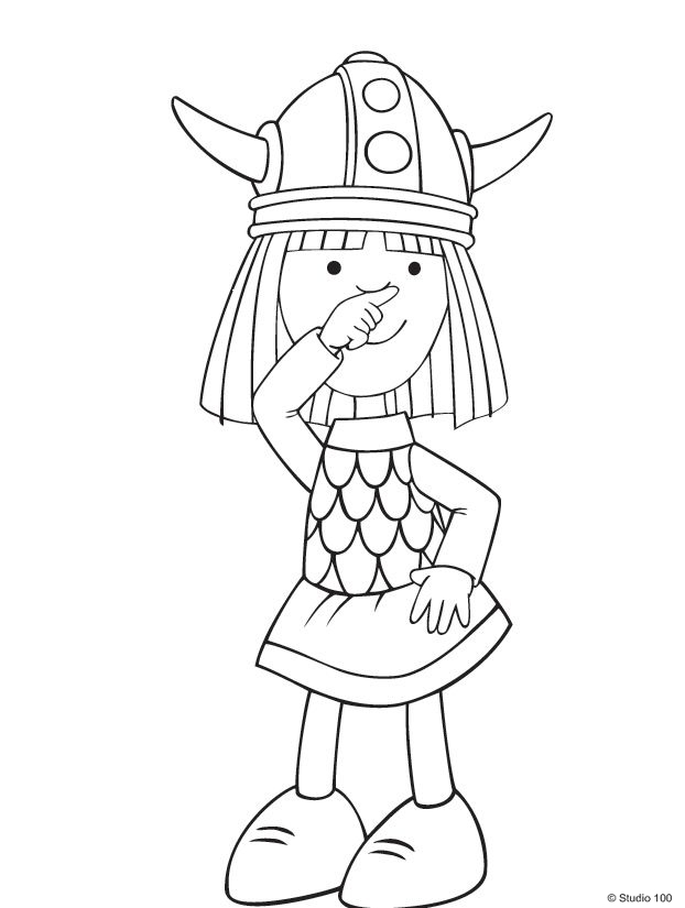 Dibujo para colorear: Vikingo (Personajes) #149460 - Dibujos para Colorear e Imprimir Gratis