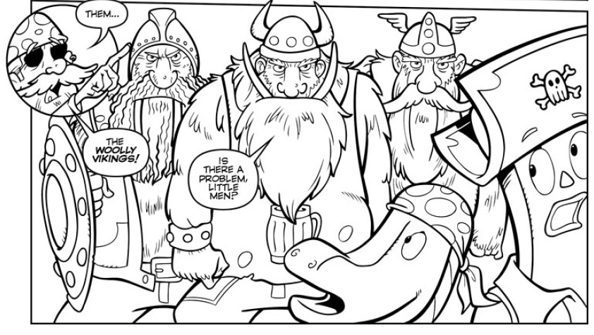 Dibujo para colorear: Vikingo (Personajes) #149515 - Dibujos para Colorear e Imprimir Gratis