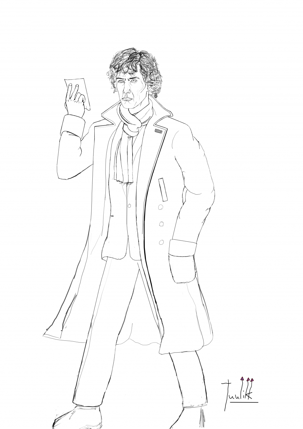 Dibujo para colorear: Sherlock (Programas de televisión) #153447 - Dibujos para Colorear e Imprimir Gratis