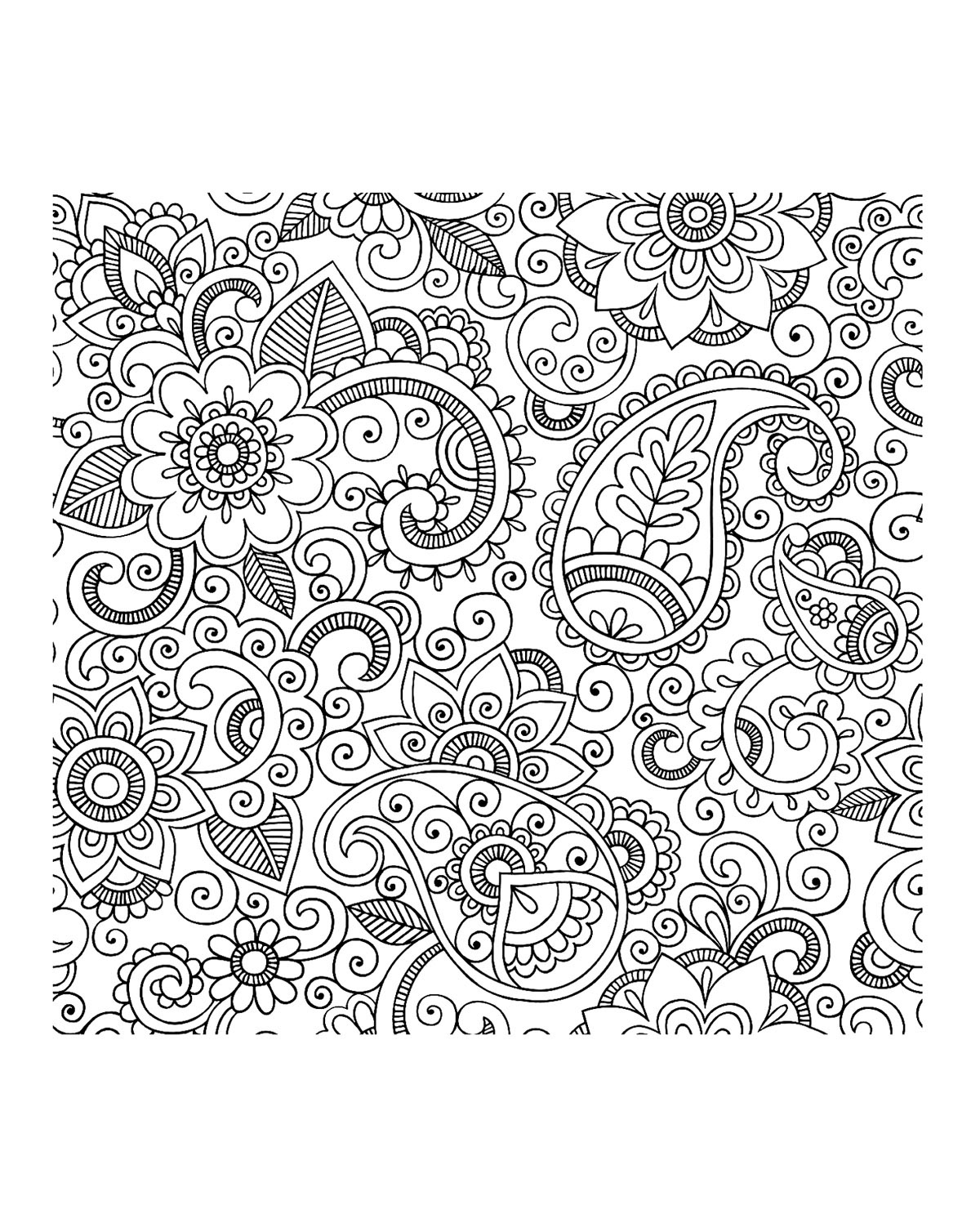 Dibujo para colorear: Anti estrés (Relajación) #126905 - Dibujos para Colorear e Imprimir Gratis