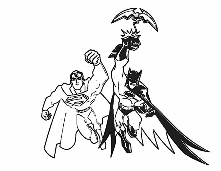 Dibujo para colorear: Batman (Superhéroes) #76895 - Dibujos para Colorear e Imprimir Gratis