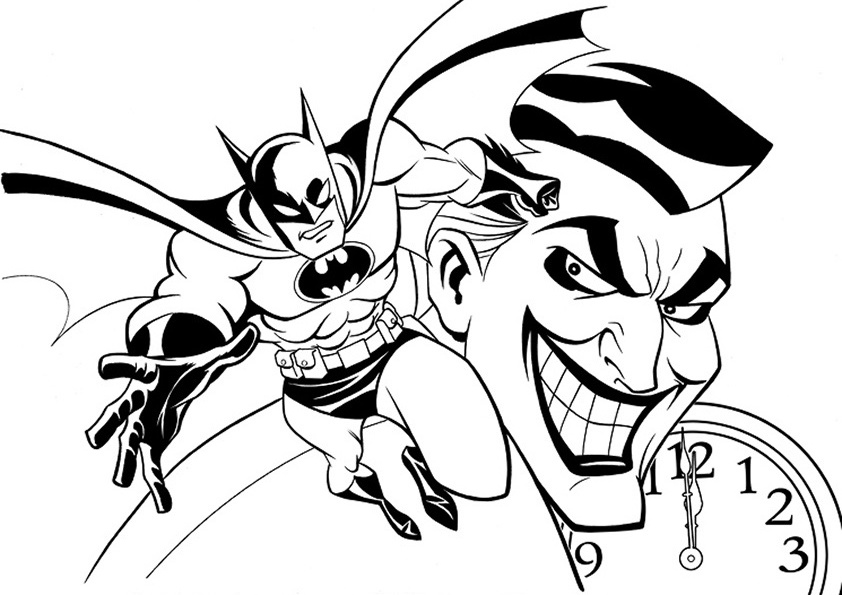 Dibujo para colorear: Batman (Superhéroes) #76967 - Dibujos para Colorear e Imprimir Gratis