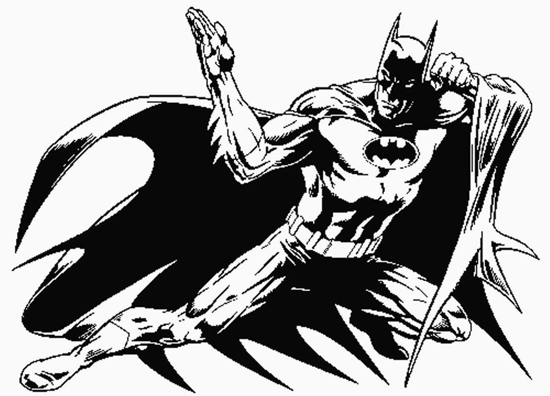 Dibujo para colorear: Batman (Superhéroes) #77096 - Dibujos para Colorear e Imprimir Gratis