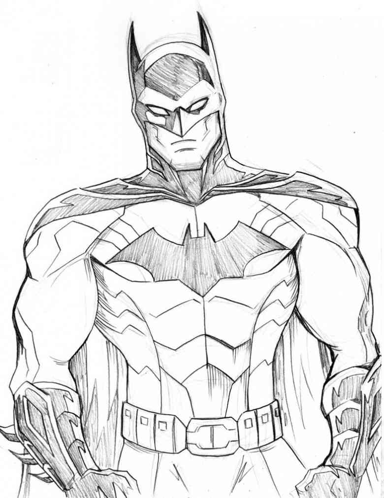 Dibujo para colorear: Batman (Superhéroes) #77183 - Dibujos para Colorear e Imprimir Gratis