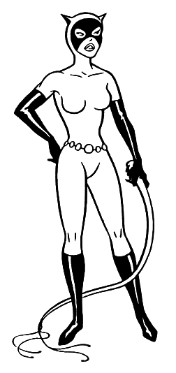Dibujo para colorear: Catwoman (Superhéroes) #78081 - Dibujos para Colorear e Imprimir Gratis