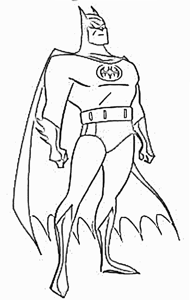 Dibujo para colorear: DC Comics Super Heroes (Superhéroes) #80211 - Dibujos para Colorear e Imprimir Gratis