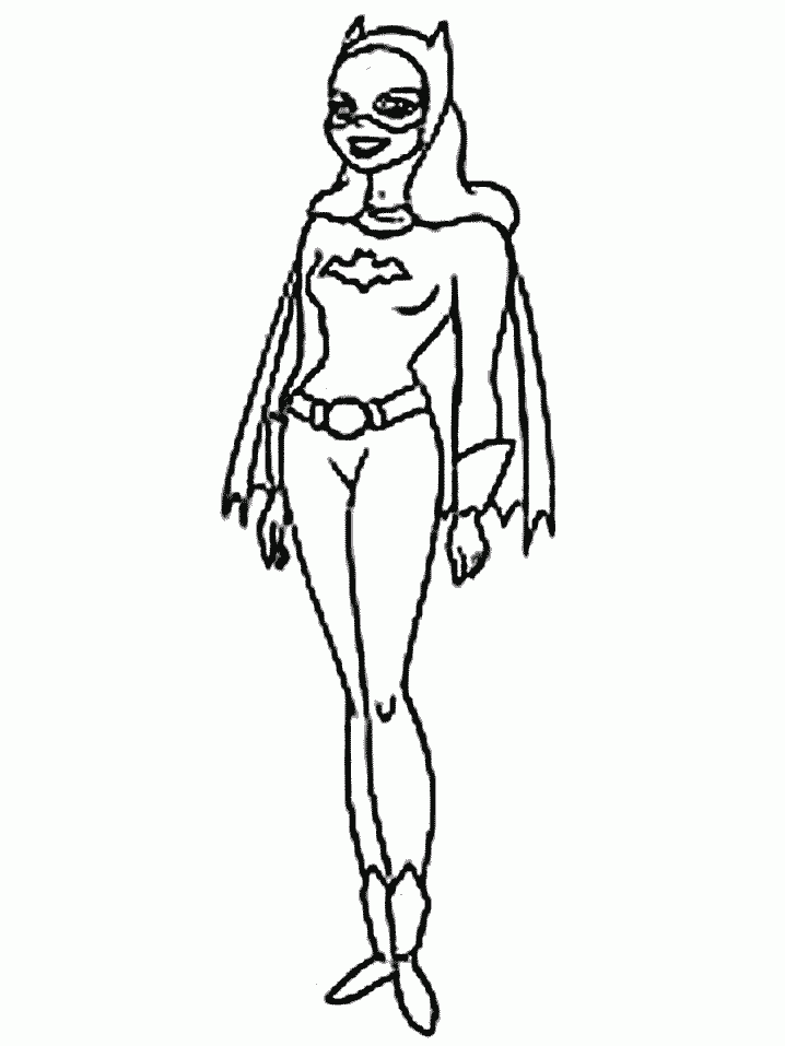 Dibujo para colorear: DC Comics Super Heroes (Superhéroes) #80420 - Dibujos para Colorear e Imprimir Gratis