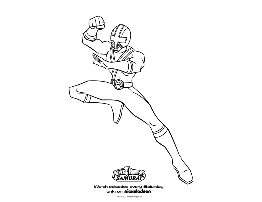 Dibujo para colorear: Power Rangers (Superhéroes) #50045 - Dibujos para Colorear e Imprimir Gratis