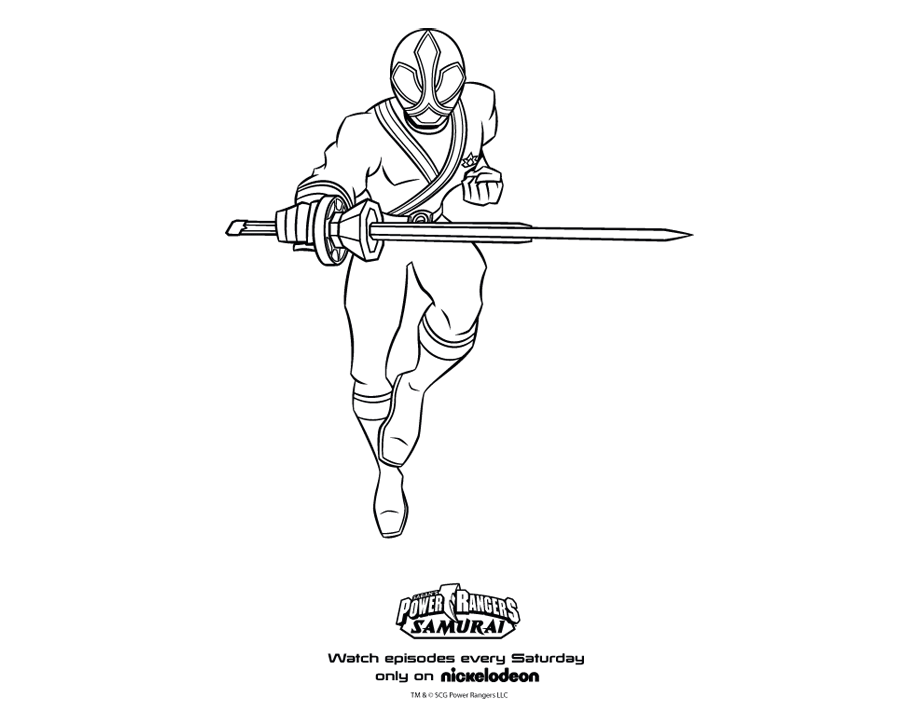Dibujo para colorear: Power Rangers (Superhéroes) #50048 - Dibujos para Colorear e Imprimir Gratis