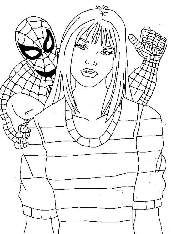 Dibujo para colorear: Spiderman (Superhéroes) #78674 - Dibujos para Colorear e Imprimir Gratis